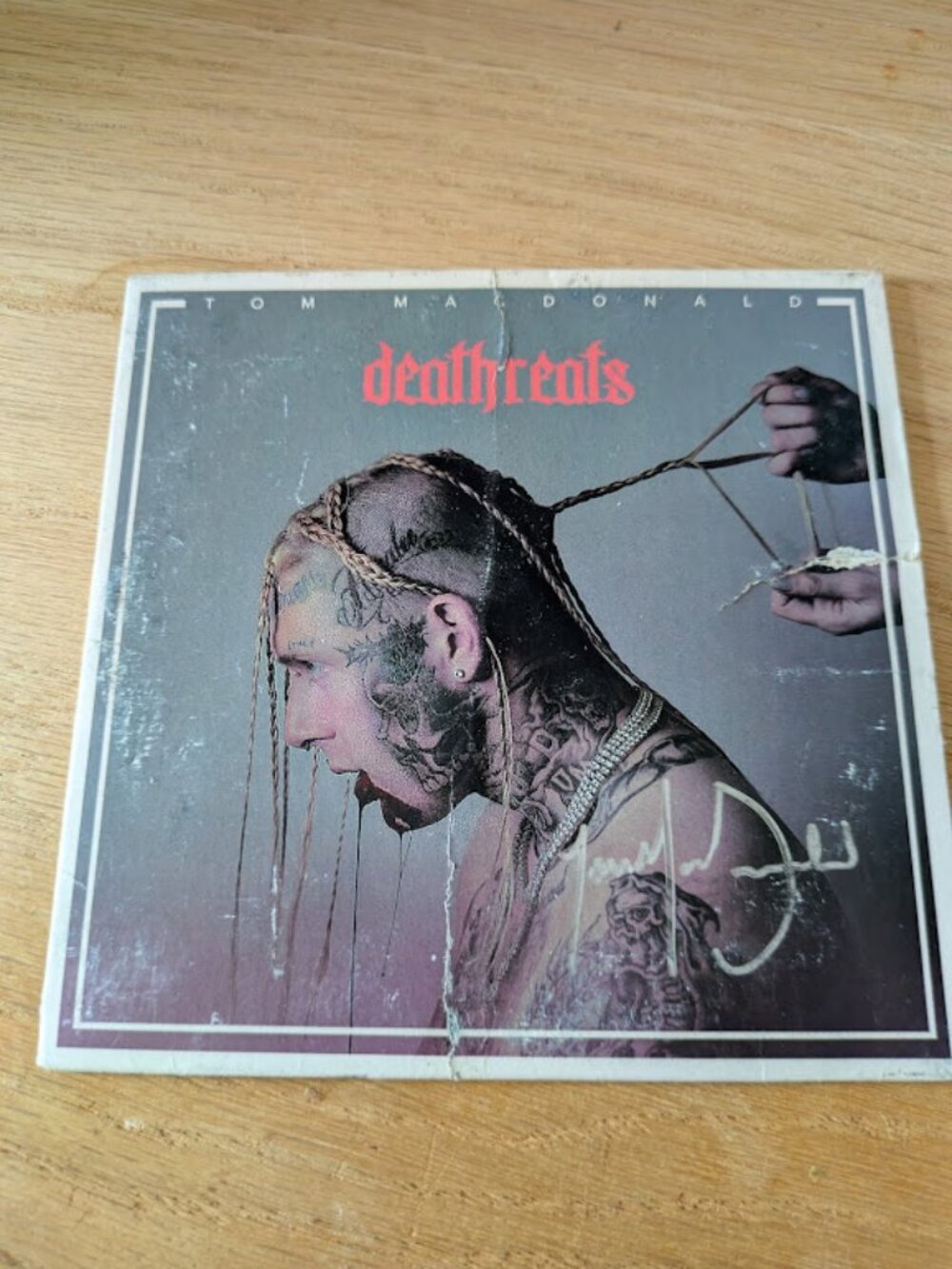 Tom MacDonald "Deathreats" CD SIGNED
